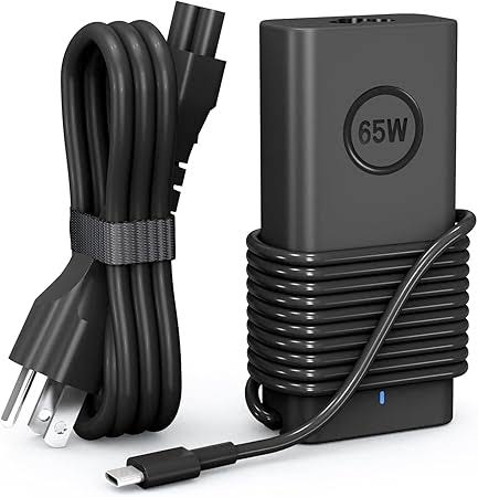 Dell original Type-C charger and AC adapter power cord