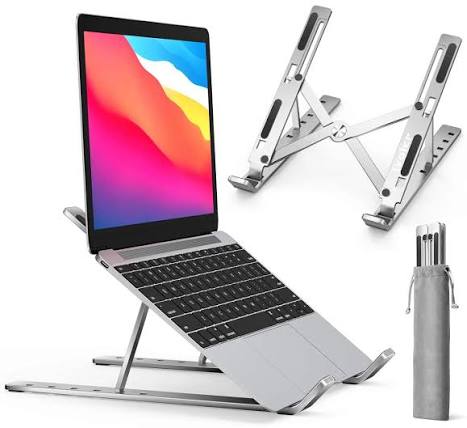 Foldable laptop stand