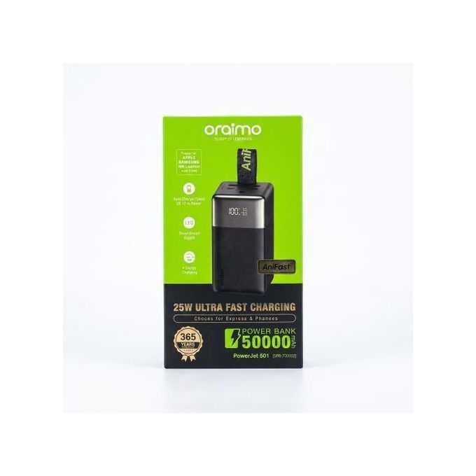 Oraimo PowerJet 501 50,000mAh power bank