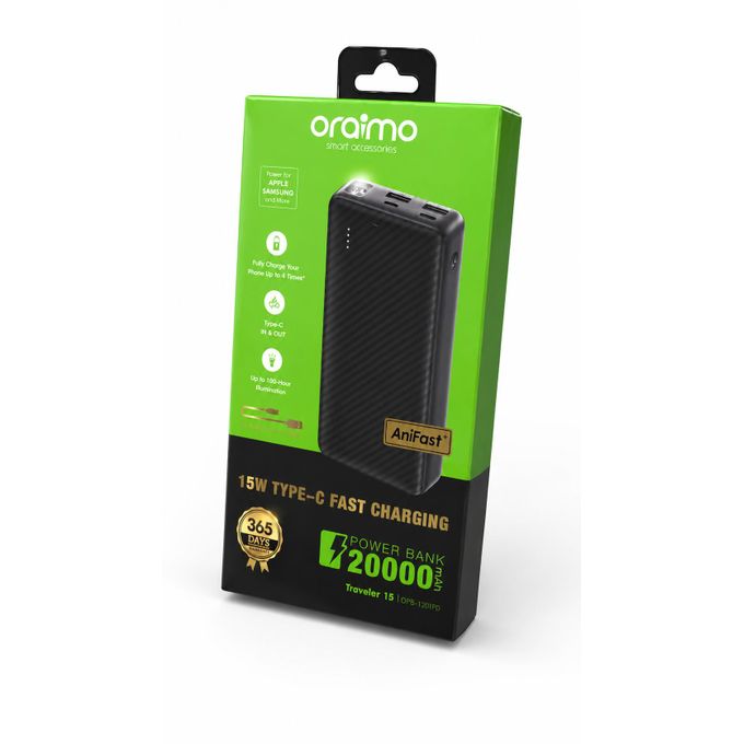 Oraimo Traveler 15 20,000mAh power bank