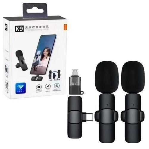 Two-in-one Type-C and iPhone wireless lapel microphone